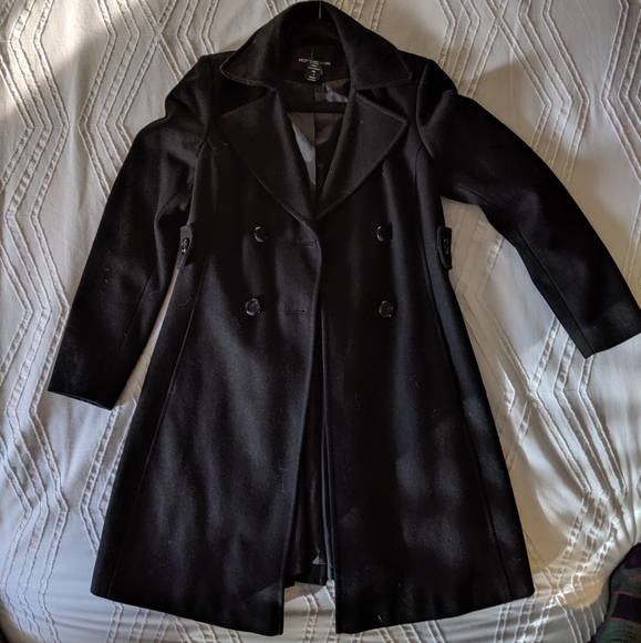 Moda International Jackets & Blazers - Black Moda International Pea Coat